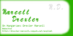 marcell drexler business card